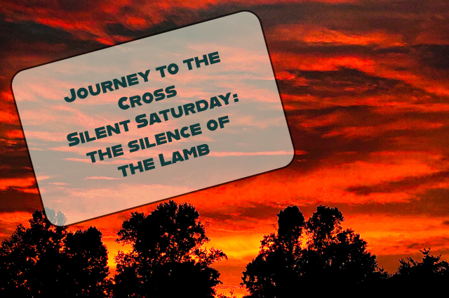 Holy Saturday: The Silence of the Lamb